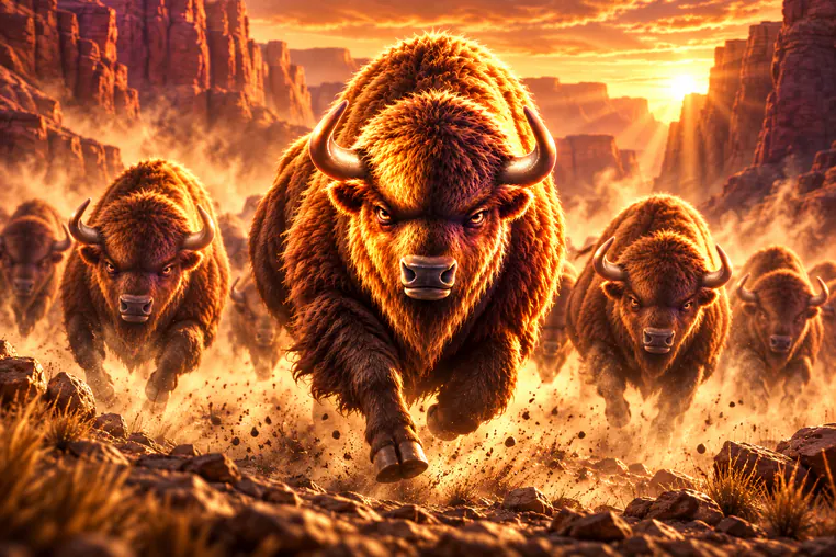 Buffalo King Megaways aus dem Jahr 2021